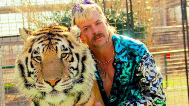 Joe Exotic is also known as 'The Tiger King' (Credit: Netflix)