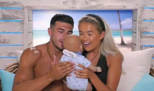 Love Island's baby challenge has allegedly been axed for the first time in nearly a decade. Credit: ITV
