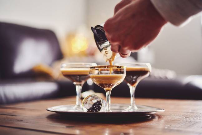 You'll be baffled by this bizarre suggestion on how to drink an espresso martini. Credit: Getty Stock Photos
