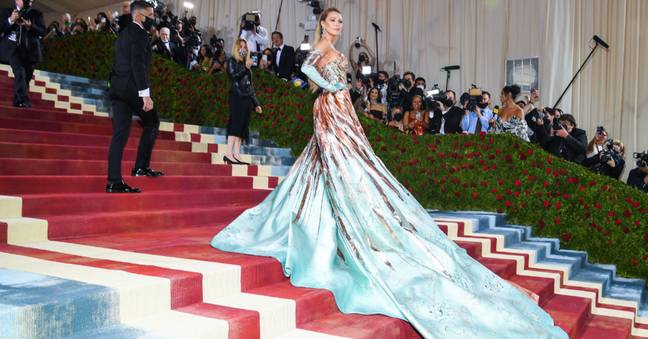 Can we just crown Blake the queen of the Met Gala already? (Credit: Alamy)
