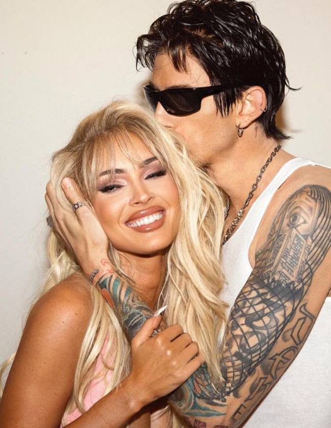 The couple also dressed up as Pamela Anderson and Tommy Lee. Credit: Instagram/@meganfox