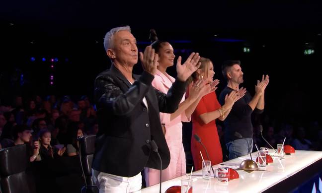 Noodle got a standing ovation from the judges. Credit: ITV