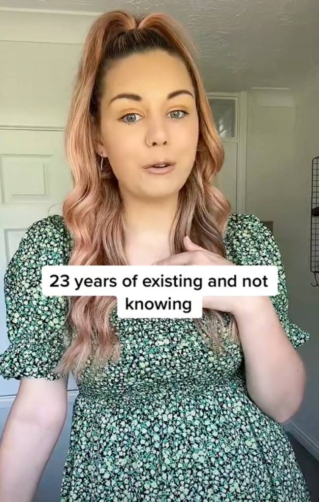TikToker @lifebehindmylense explained that for 23 years, she'd been pronouncing 'chest of drawers' totally incorrectly. Credit: TikTok/@lifebehindmylense