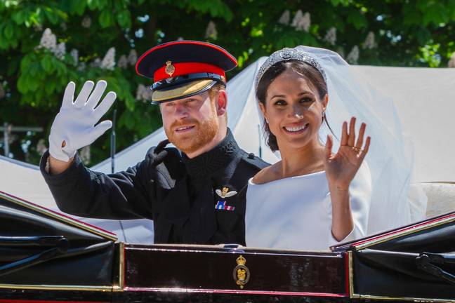 Prince Harry and Meghan Markle were involved in a 'near catastrophic car chase' on Tuesday (16 May). Credit: Andy Myatt / Alamy Stock Photo