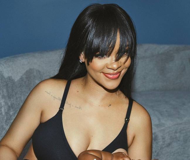Rihanna is currently pregnant with her second child. Credit: Instagram/@savagexfenty