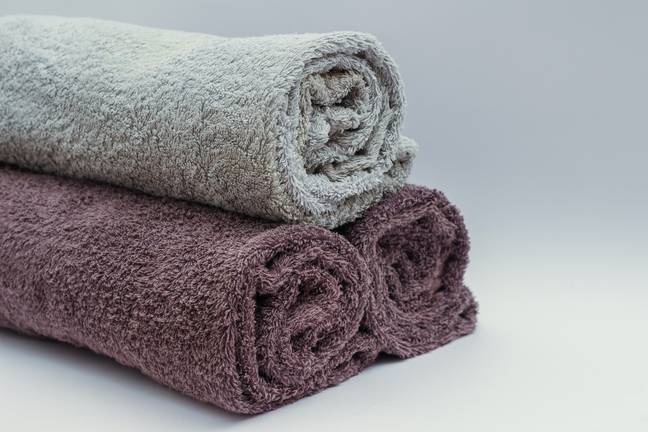 Guidance shows that towels should be washed after every three uses. Credit: Pexels