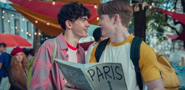 Nick and Charlie take on Paris in season 2. Credit: Netflix