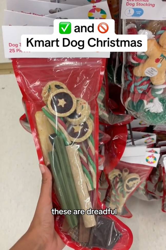 Kmart dog christmas stocking Clearance