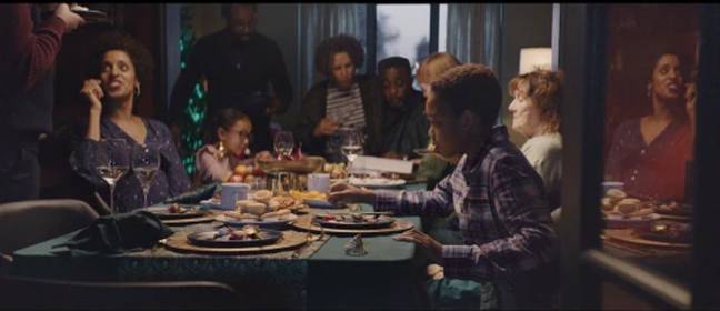 The advert features a Black family (Credit: John Lewis)