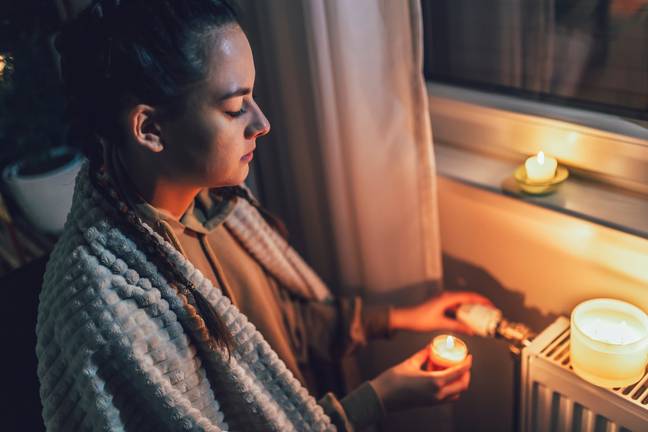 The TikTokker has shared tips on how to stay warm without turning on the heating. Credit: Shutterstock