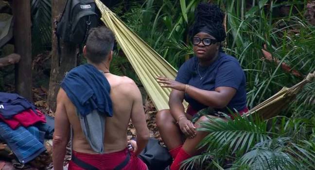 Nella and Fred's argument in camp caused a lot of controversy. Credit: ITV