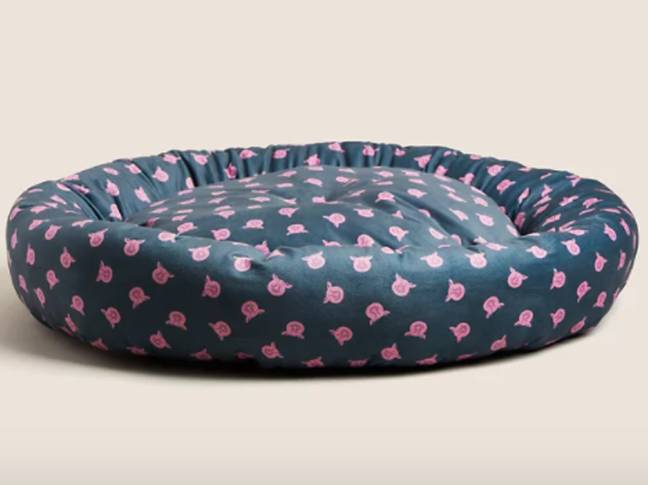 You can also get your hands on a Percy Pig dog bed (Credit: M&amp;S)