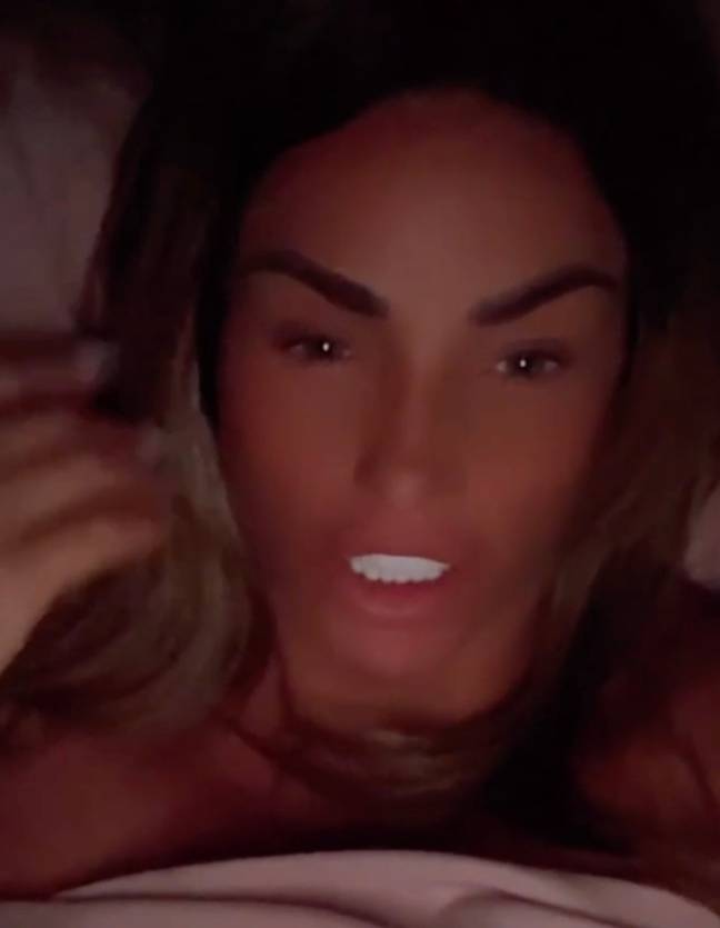 Katie Price has been criticised over a video she shared over Christmas. Credit: TikTok/@katieprice