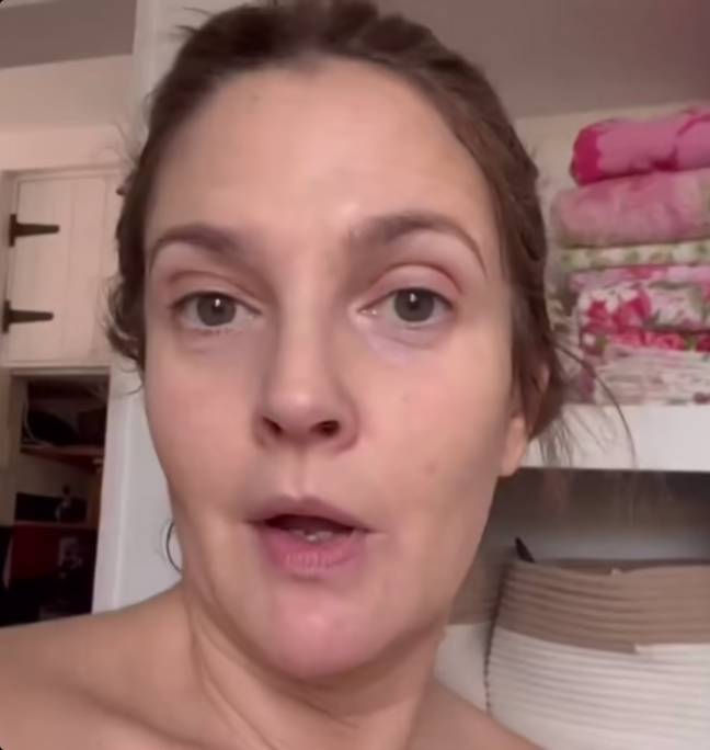 Drew Barrymore says she does not see shaving as self-care. Credit: Instagram/@drewbarrymore