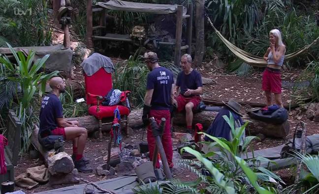 There are only five campmates left. Credit: ITV
