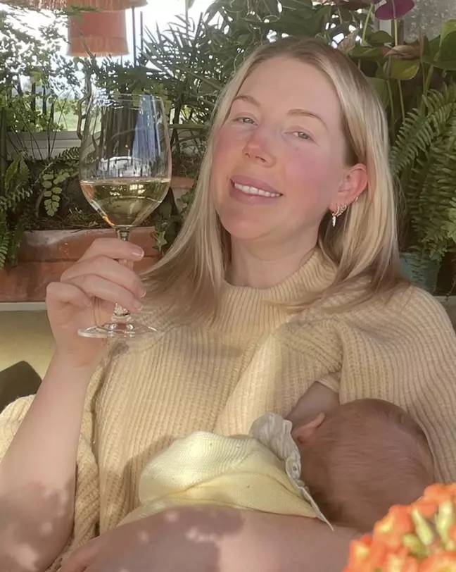 Last year, the couple welcomed their second child together who they named Fena Grace. Credit: @kathbum/Instagram