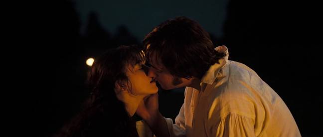 The US version had a romantic kiss under the stars as the final scene. Credit: StudioCanal/Working Title Films