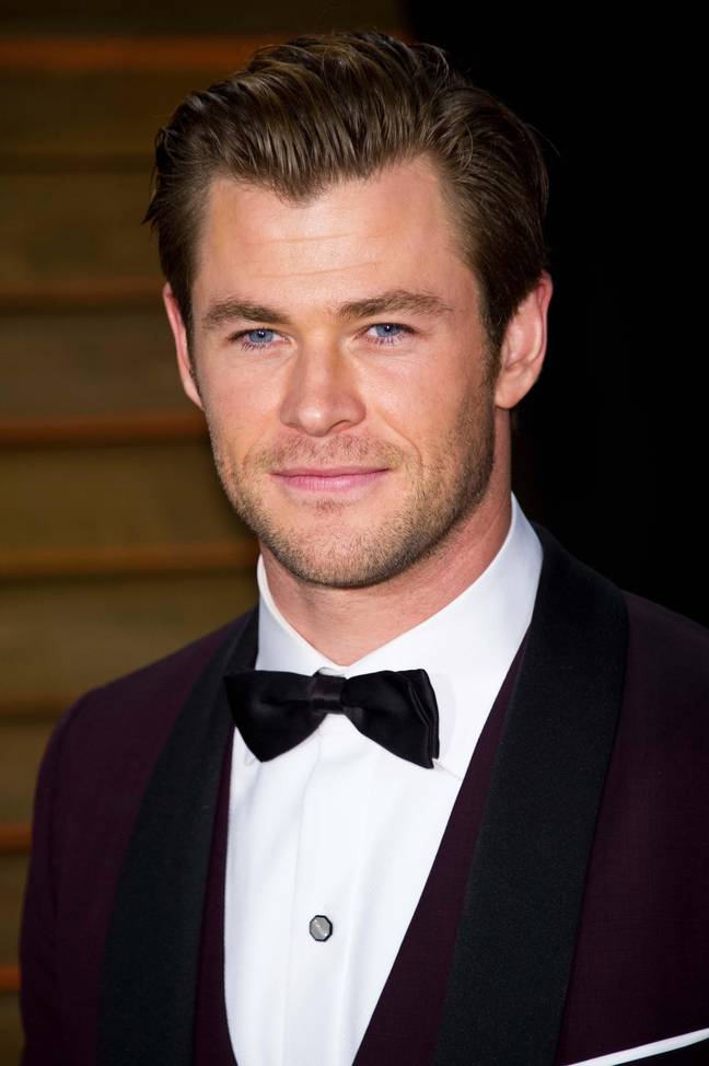 Chris Hemsworth narrowly missed out the top spot. Credit: Allstar Picture Library Ltd / Alamy Stock Photo