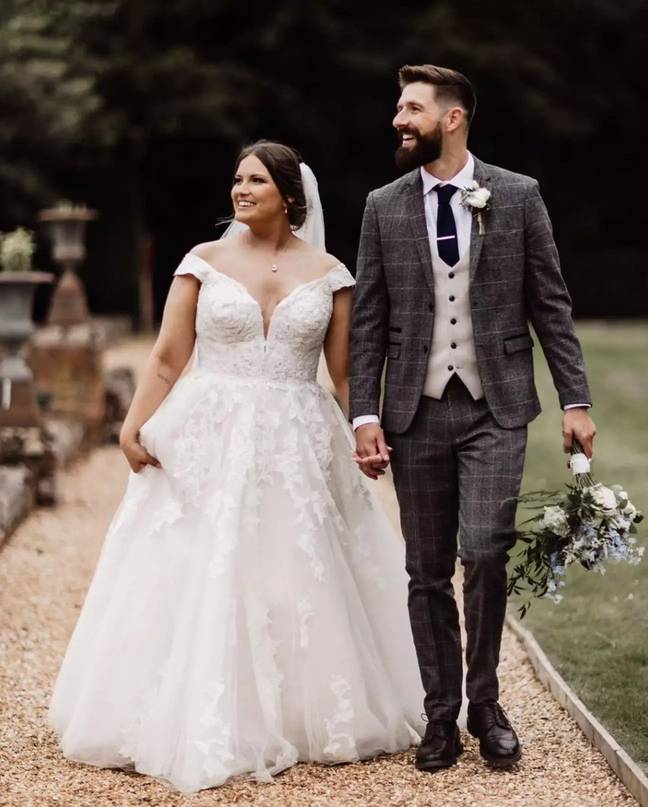 Former Arsenal footballer Josh Vickers has released a heartfelt statement after the loss of his wife Laura. Credit: Michelle White Photography via Instagram/@joshuavickers