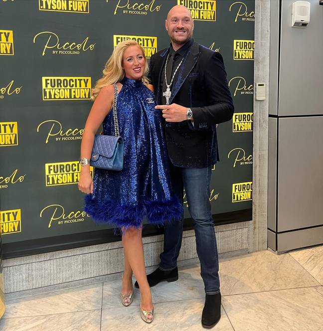 Paris and Tyson Fury are parents to seven kids. Credits: Instagram/parisfury1
