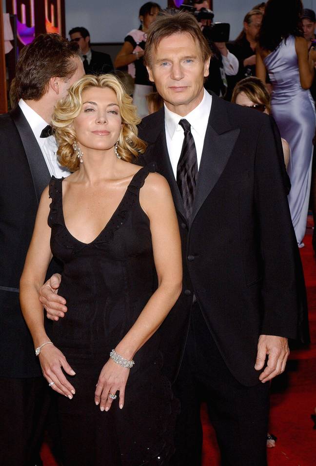 Natasha Richardson and Liam Neeson were married for 15 years before she tragically passed away. Credit: Abaca Press/Alamy Stock Photo