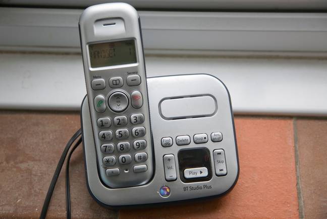 The situation is a little different when calls are made on a landline (Credit: Alamy)