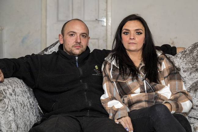The couple are 'heartbroken' after the cash went missing. Credit: SWNS