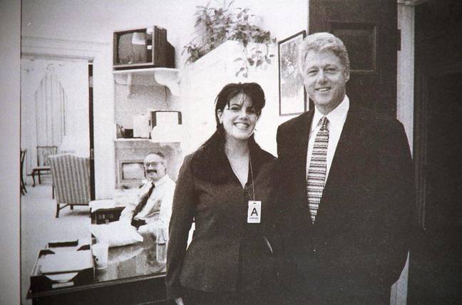 he scandal between Monica and Bill almost took down the president (Credit: PA Images)