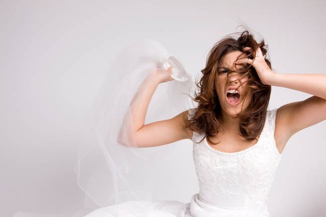 A member of the bridal party exposed the bride's antics on Reddit (stock image). Credit: Getty/Quavondo
