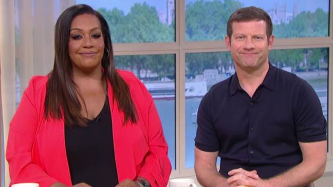 Alison Hammond and Dermot O'Leary addressed Phillip Schofield's departure on Monday's show. Credit: ITV