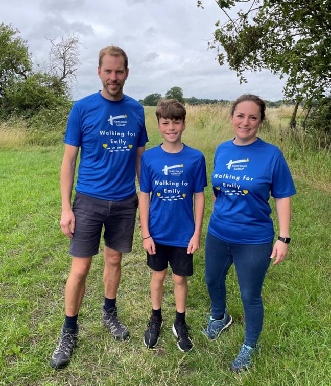 Emily's family are taking on the cost-to-coast challenge in honour of Emily. Credit: Hertfordshire Live/BPM MEDIA