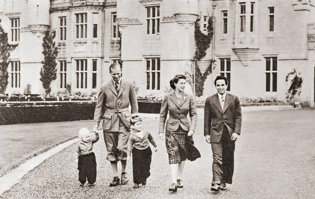 The Queen and her family pictured in 1952. Credit: Classic Image/Alamy Stock Photo