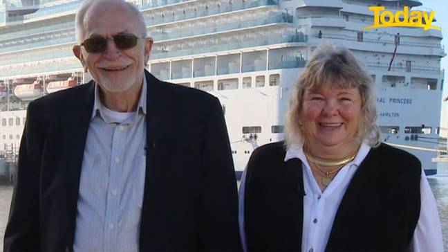 Marty and Jess Ansen are more than 450 days into their cruising adventure. Credit: Today