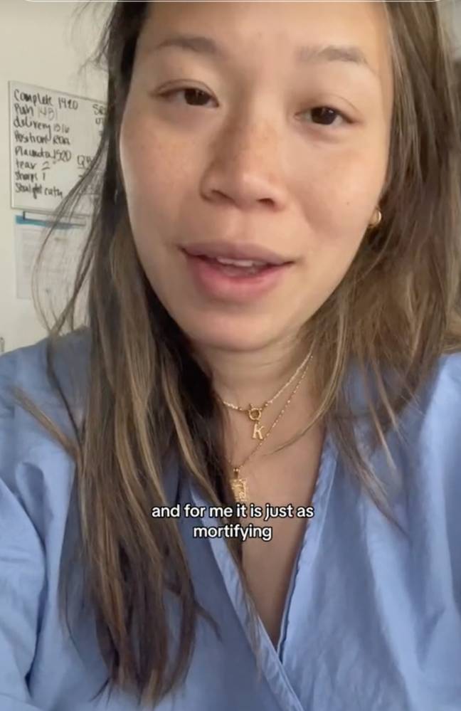 She decided to speak out on her decision to share the intimate situation. Credit: TikTok/@ustheremingtons