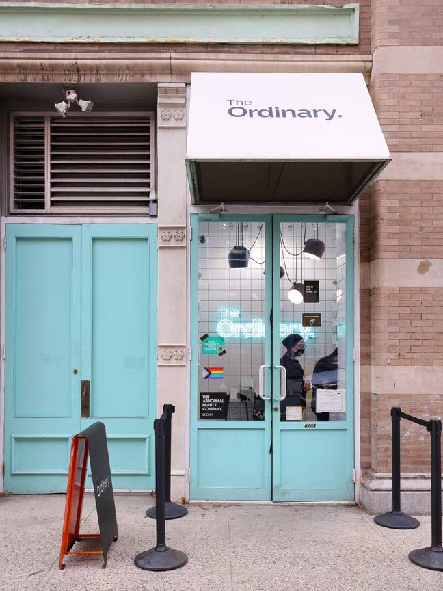 The Ordinary. Credit: Robert K. Chin - Storefronts/Alamy Stock Photo