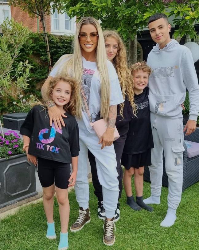 Katie said she'd like to have more children. Credit: Instagram/@katieprice