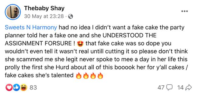 The mum has since issued a follow-up to situation. Credit: TikTok/@thebabyshay