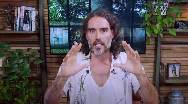 Russell Brand preemptively denied the accusations against him. Credit: Russell Brand/YouTube