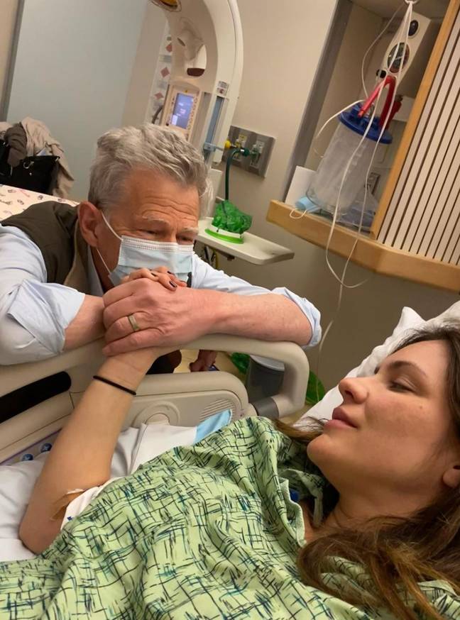 David Foster welcomed his first son in 2021. Credit: @katharinefoster/Instagram