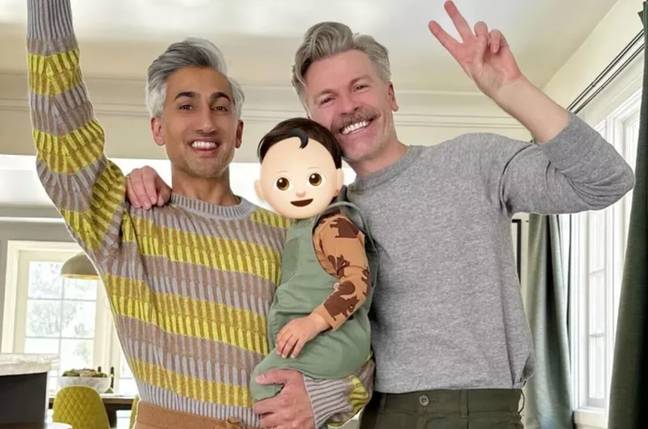 France said he wanted his son to grow up 'tethered' to a sibling. Credit: Instagram/@tanfrance.