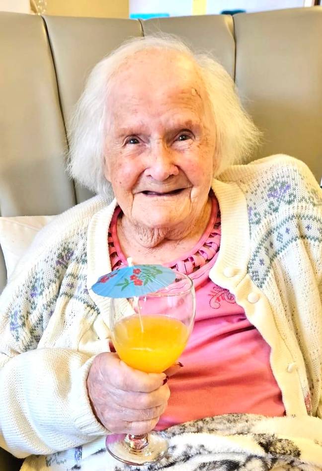 Ada Daniel turned 108 this week. Credit: Facebook/Ashmere Derbyshire