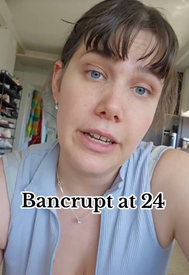 One Aussie woman opened up about how she became bankrupt at 24. Credit: TikTok/@chantellesshuman