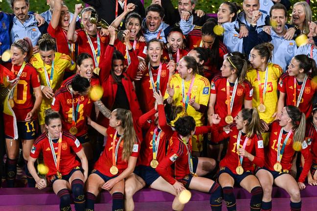 Spain won 1-0 over England in the women's World Cup final. Credit: SAEED KHAN/AFP via Getty Images