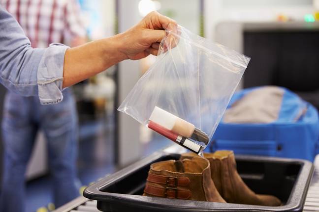 An airport in the UK has become the first to allow travellers to take liquids through security in quantities over 100ml. Credit: MBI / Alamy Stock Photo