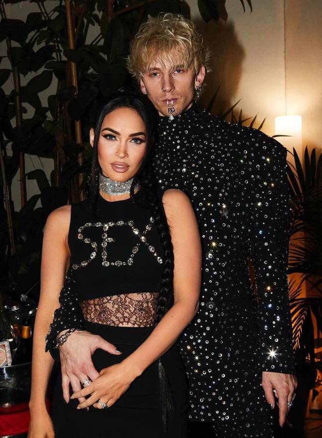 Machine Gun Kelly is newly-engaged to Megan Fox. (Credit: |Instagram/@meganfox)