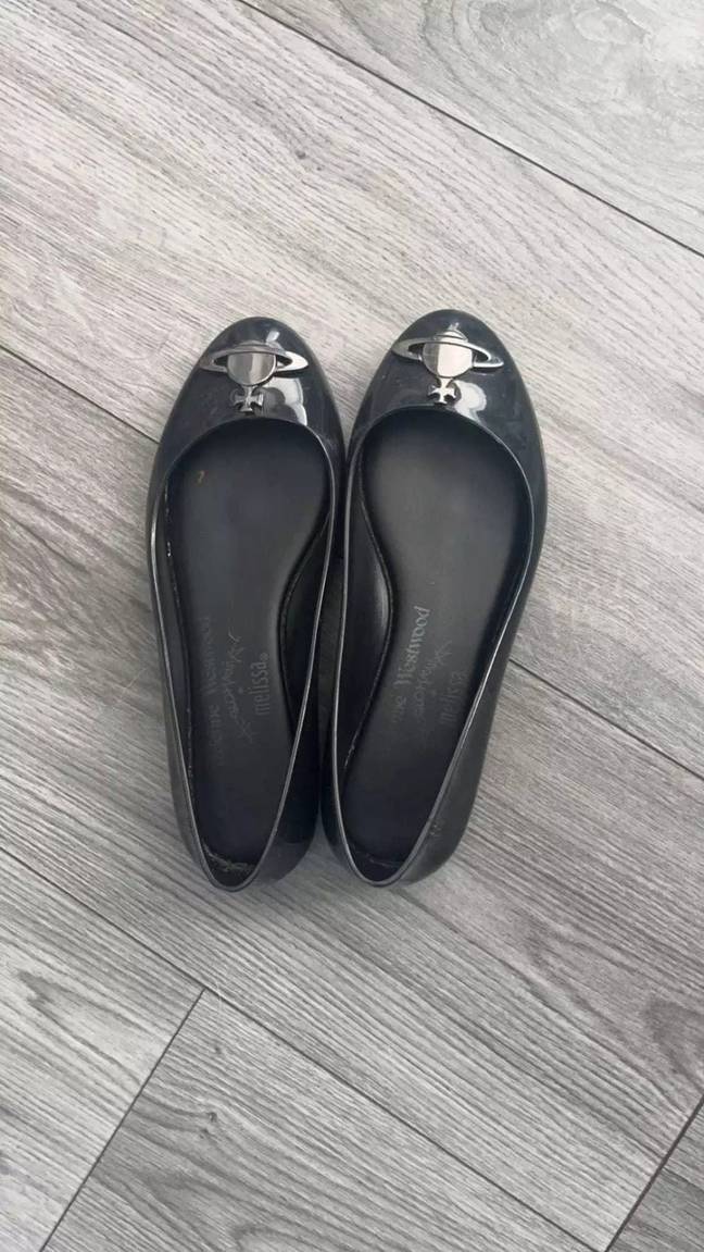 The shoes that have caused all the problems at school. Credit: NCJMEDIA SYNDICATION