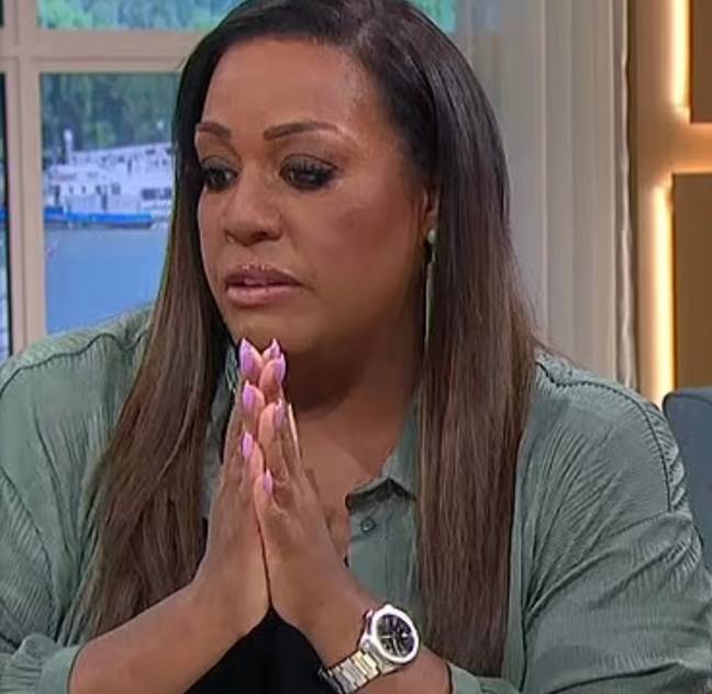 Alison Hammond had to fight back the tears as she discussed Phillip Schofield live on This Morning. Credit: ITV