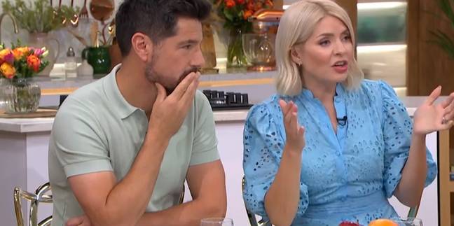 Holly Willoughby was slammed on social media for defending Just Stop Oil. Credit: ITV