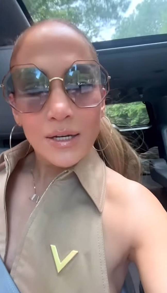 Jennifer Lopez has come under fire for promoting her alcohol brand, despite Ben Affleck's past struggles. Credit: Instagram/@jlo
