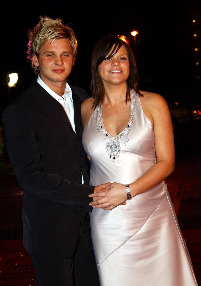 Jeff Brazier and Jade Goody in 2002. Credit: PA Images/Alamy Stock Photo